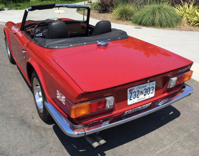 1973 Triumph TR-6 -- - photo 3
