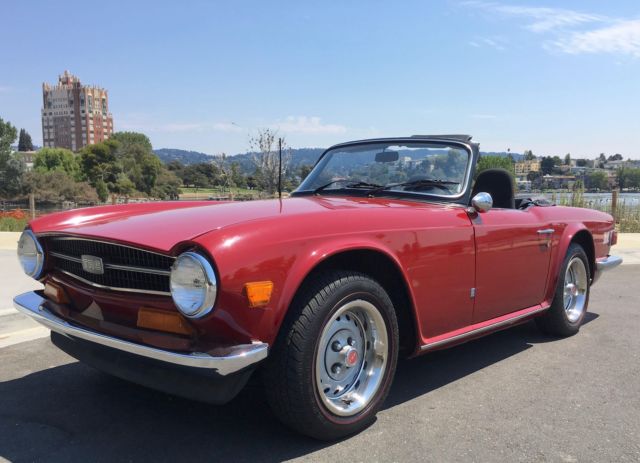 1973 Triumph TR-6 -- - photo 6