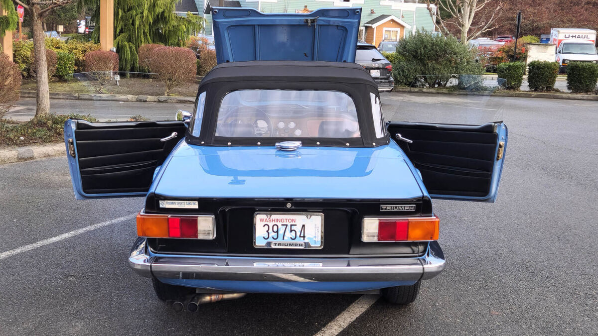1973 Triumph TR-6 Roadster "RARE" - photo 8