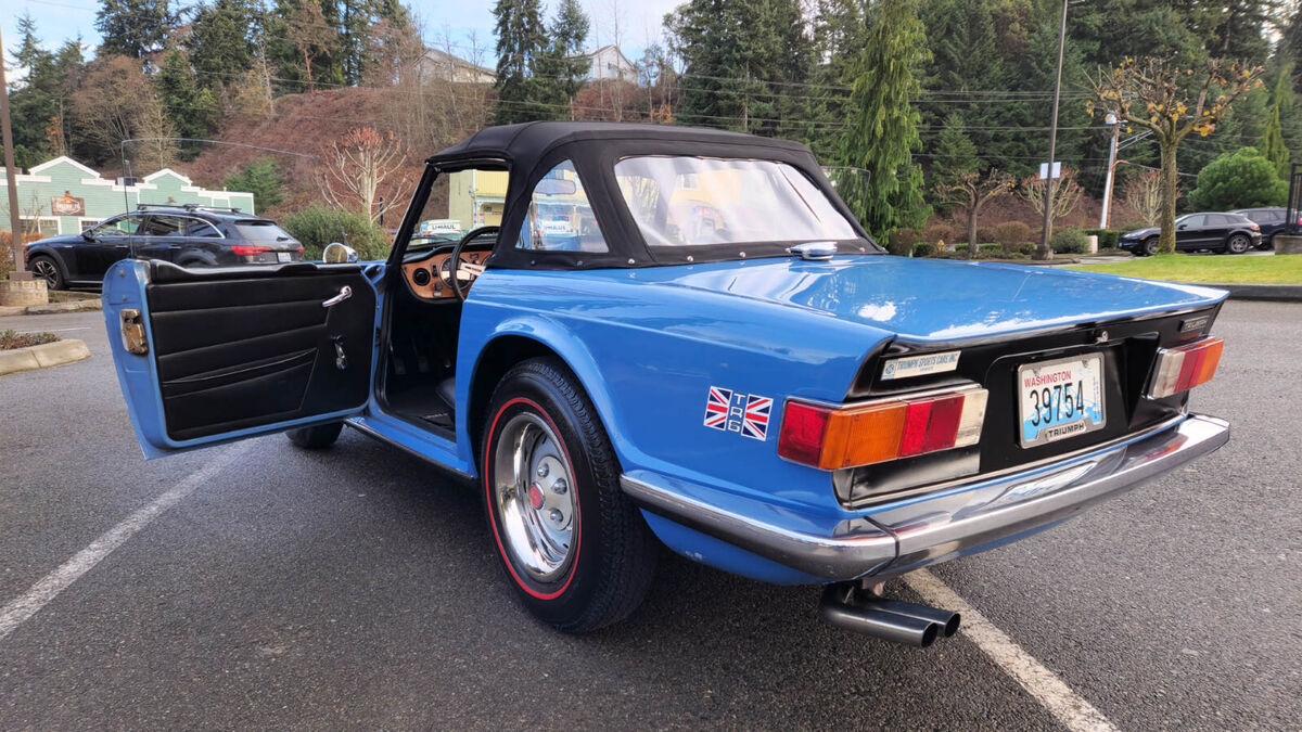 1973 Triumph TR-6 Roadster "RARE" - photo 9