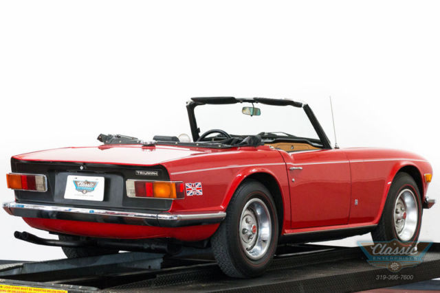 1973 Triumph TR-6 Roadster 4 Speed - photo 2