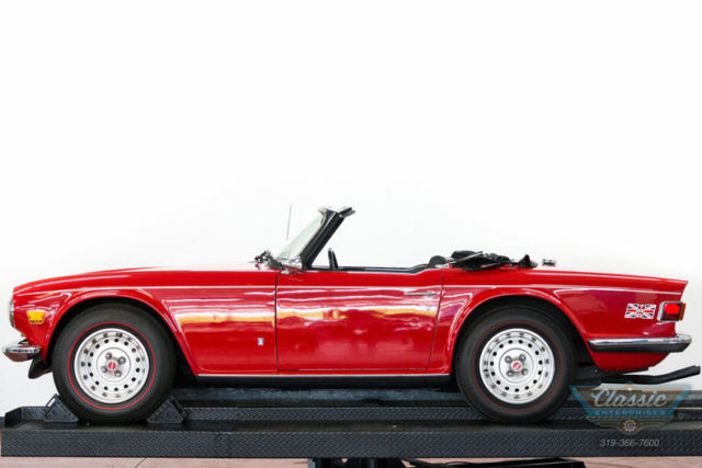 1973 Triumph TR-6 Roadster 4 Speed - photo 5