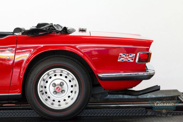1973 Triumph TR-6 Roadster 4 Speed - photo 8