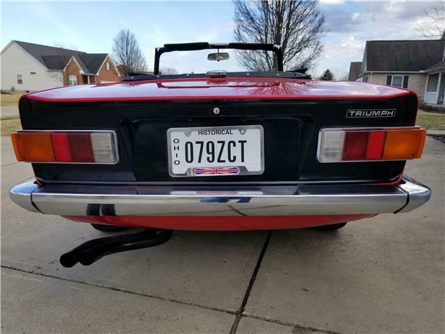 1973 Triumph TR-6 TR6 - photo 4
