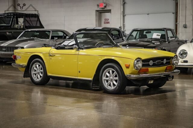 1973 Triumph TR6  Yellow  2.5L I6 47822 Miles 1973 Triumph TR-6