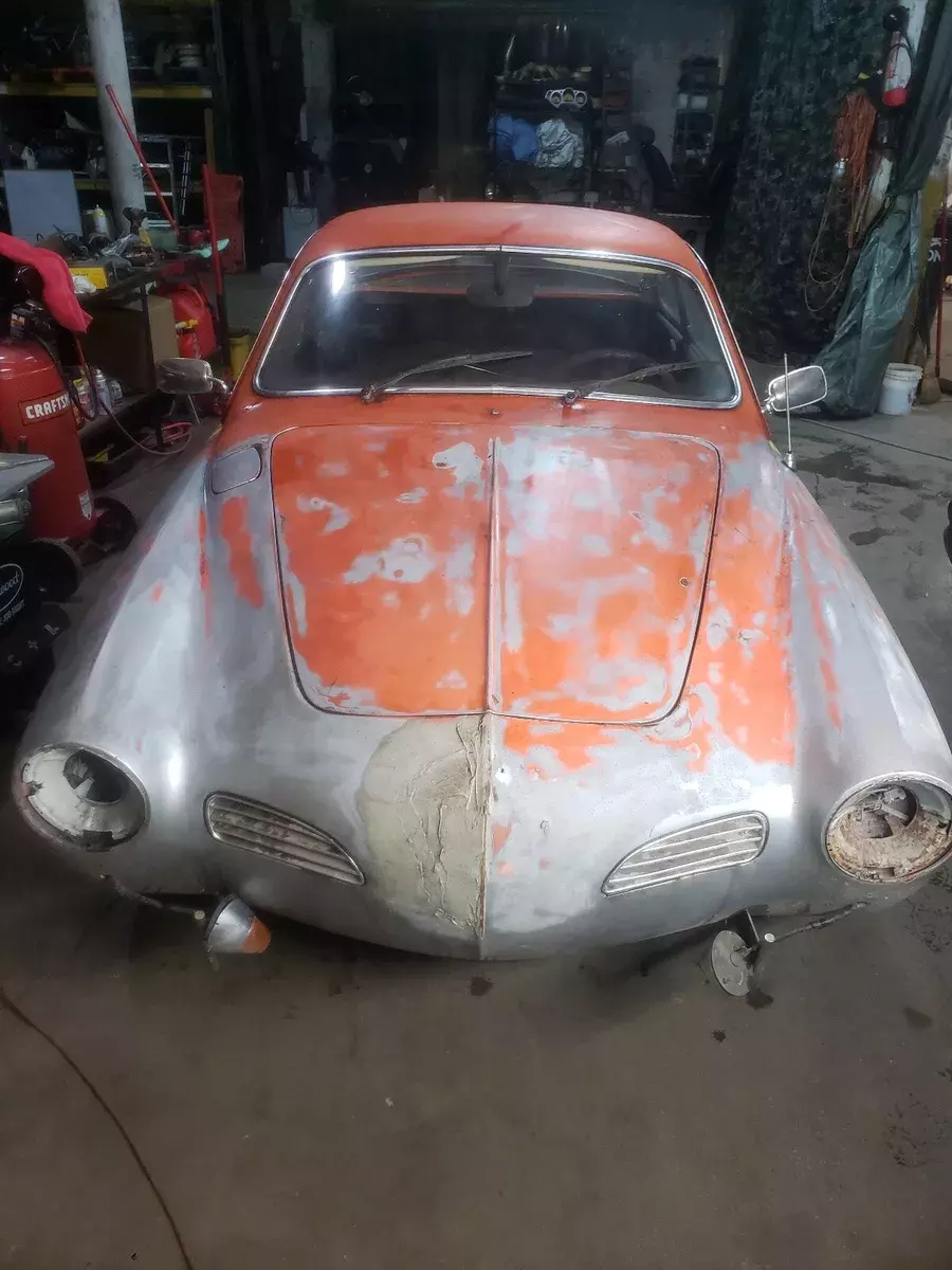 1973 Volkswagen 1600 Karmann-Ghia Coupe Coupe Orange Chrome 1973 Volkswagen 1600 Karmann-Ghia Coupe Chrome