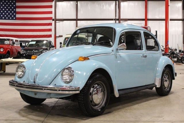 1973 Volkswagen Beetle 9494 Miles Marina Blue Coupe 1600cc H4 4 Speed Manual 1973 Volkswagen Beetle-New --