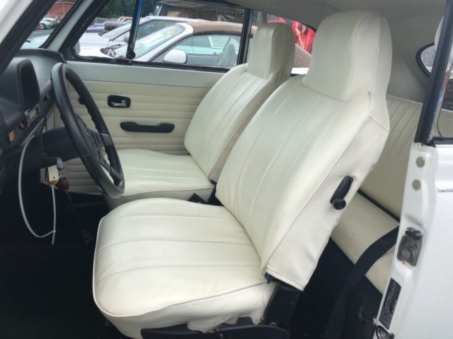 1973 Volkswagen Beetle-New -SUPER BEETLE TRIPLE WHITE CLEAN CONVERTIBLE-GREAT - photo 13