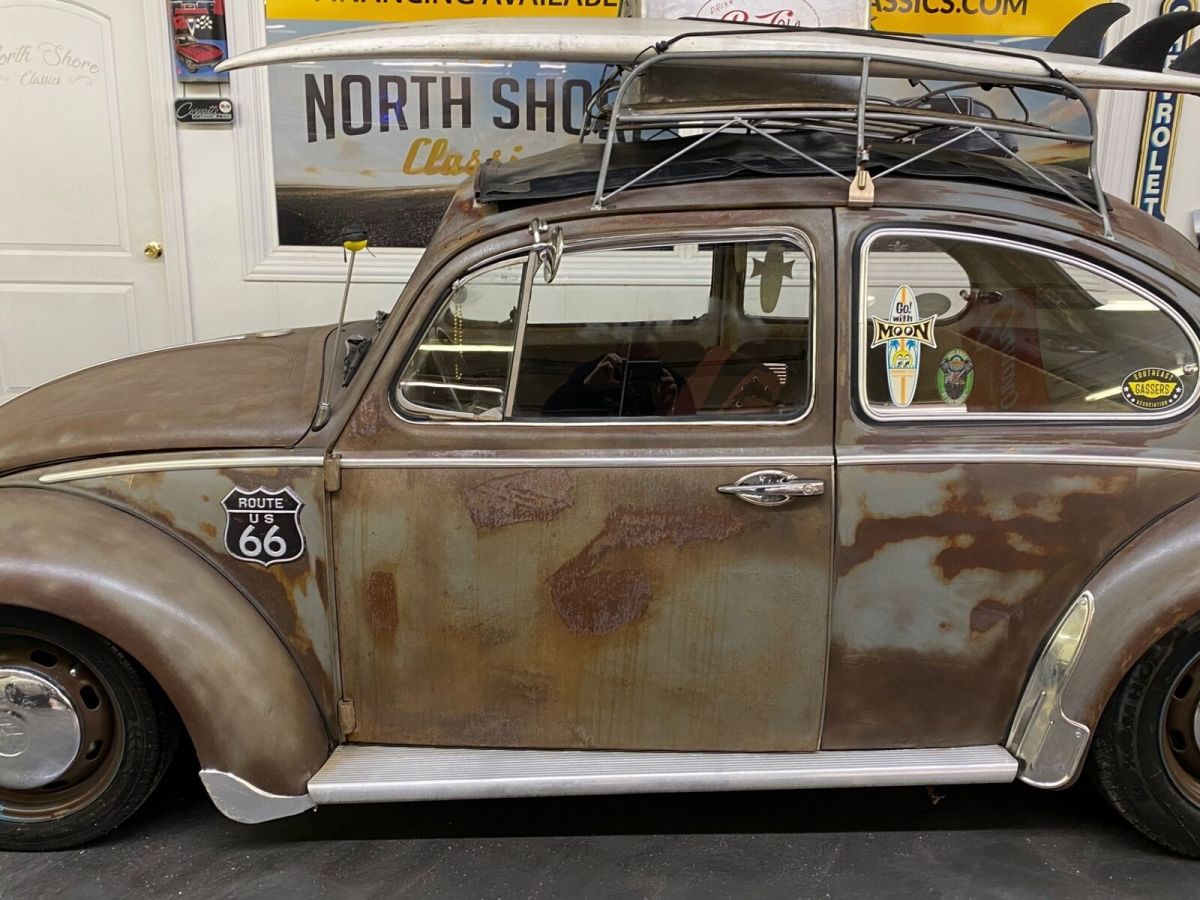 1973 Volkswagen Beetle - Classic - BEACH BUM HOT ROD - COOL PATINA - SEE VIDEO - photo 11