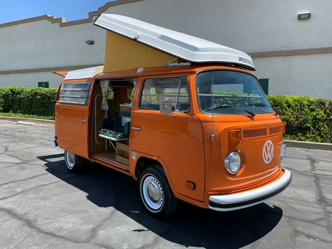 1973 Volkswagen Bus Westfalia PopTop Camper California bus 1973 Volkswagen Bus/Vanagon