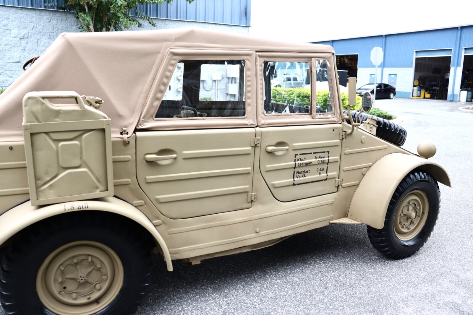 1973 Volkswagen Kubelwagen WWII Military Type 82 Replica - photo 10