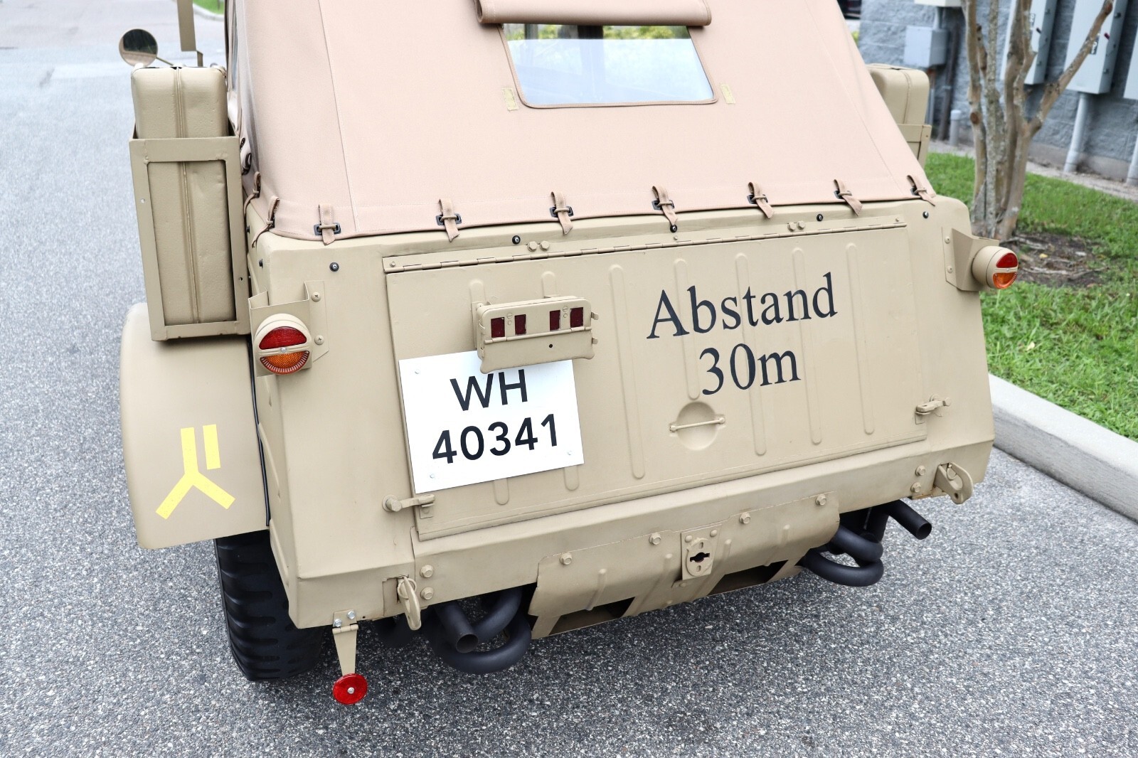 1973 Volkswagen Kubelwagen WWII Military Type 82 Replica - photo 11