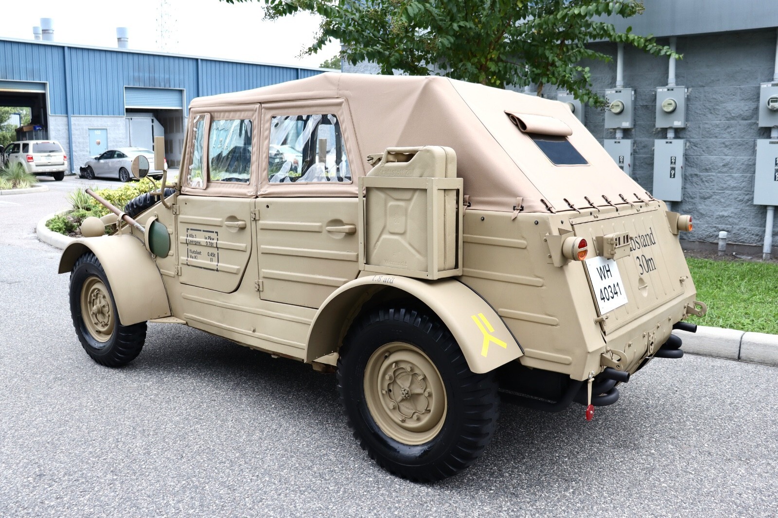 1973 Volkswagen Kubelwagen WWII Military Type 82 Replica - photo 5