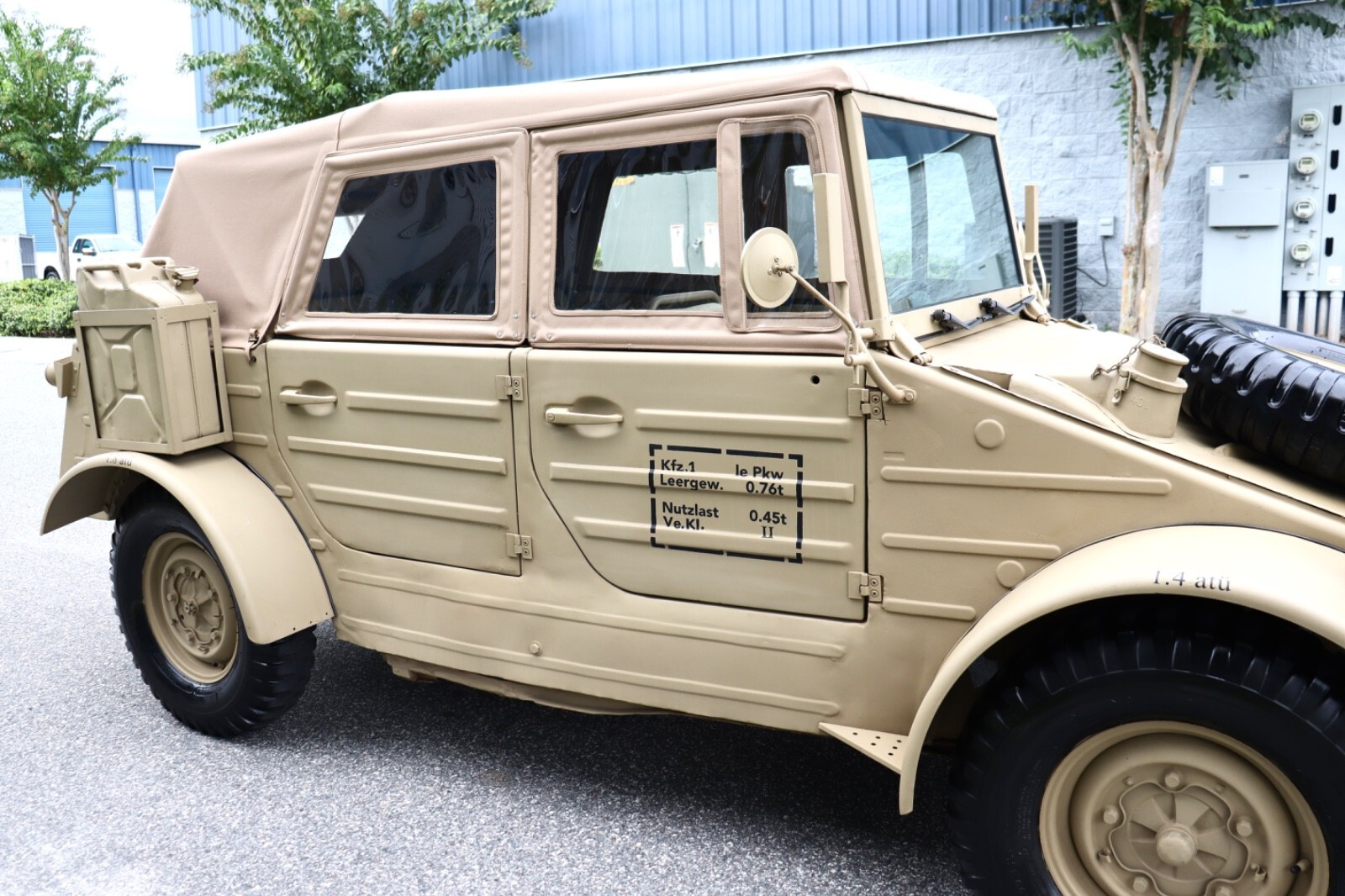 1973 Volkswagen Kubelwagen WWII Military Type 82 Replica - photo 9