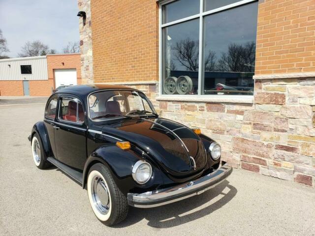 1973 Volkswagen Beetle-New Black with Red Interior - photo 3