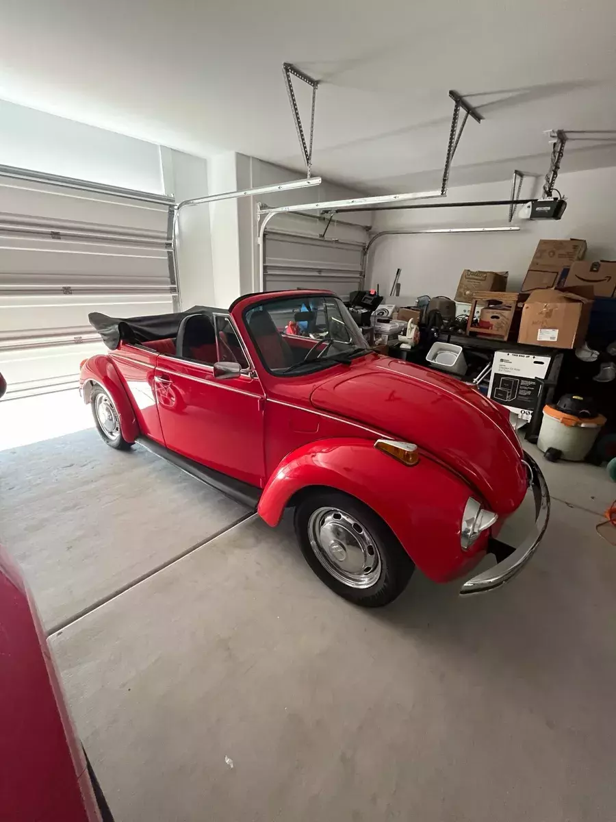 1973 Volkswagen Super Beetle Convertible Red 1973 Volkswagen Super Beetle