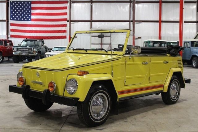 1973 Volkswagen Thing 64475 Miles Sunshine Yellow Coupe 1.6L Flat 4 Manual 1973 Volkswagen Thing --
