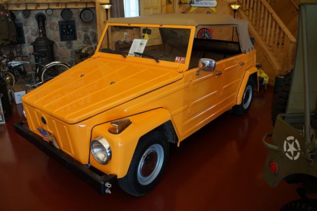 1973 volkswagen thing a+ condition completly restored Martinsburg wv orange 181 1973 Volkswagen Thing