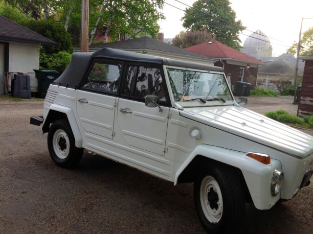 1973 Volkswagen Thing - California car in Chicago ! 1973 Volkswagen Thing