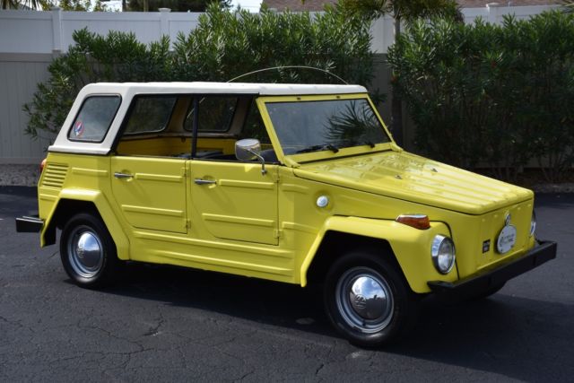 1973 Volkswagen Thing Rare Hardtop! - photo 7
