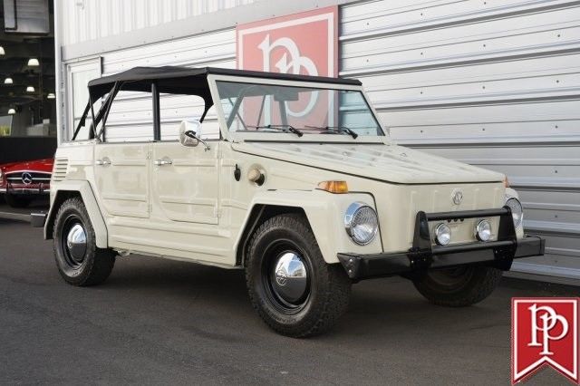 1973 Volkswagen Type 181 Thing Convertible 69363 Miles White 1973 Volkswagen Type 181 Thing Convertible