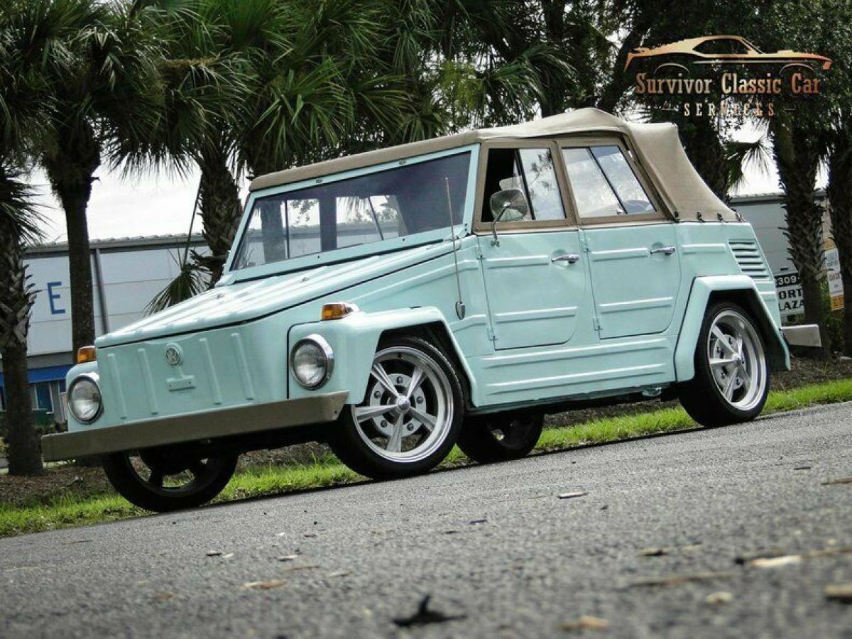 1973 VolkswagenThingJamaica BlueSurvivor Classic Car Services LLC 1973 Volkswagen Thing