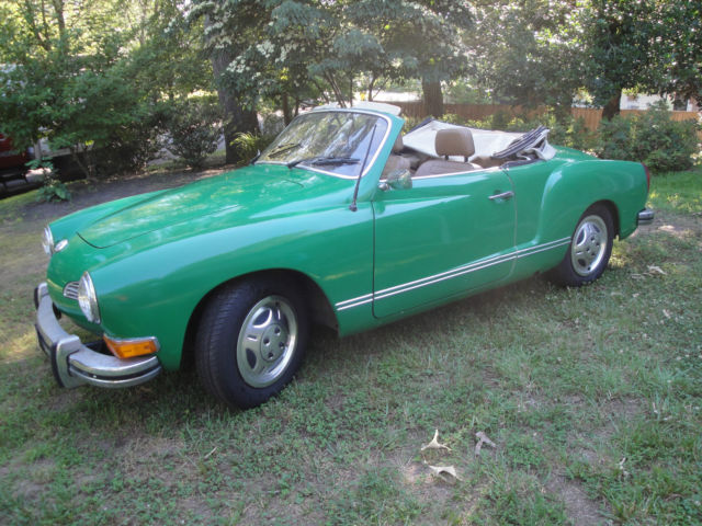 1973 VW GHIA CONVERTIBLE 1973 Volkswagen Karmann Ghia