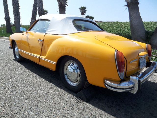 1973 VW Karman Ghia convertible 1973 Volkswagen Karmann Ghia