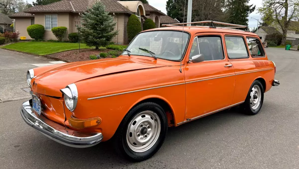 1973 VW SQUAREBACK 2 DOOR WAGON! RARE! 5 SPEED 117K MILES! READ DESCRIPTION! 1973 Volkswagen Squareback