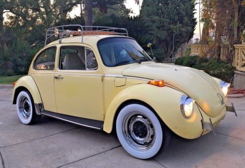 1973 VW SUPER BEETLE 1600cc RUNS GREAT CLEAN SoCal Car. 50k Miles MANY NEW PARTS 1973 Volkswagen Beetle-New SUPER BEETLE