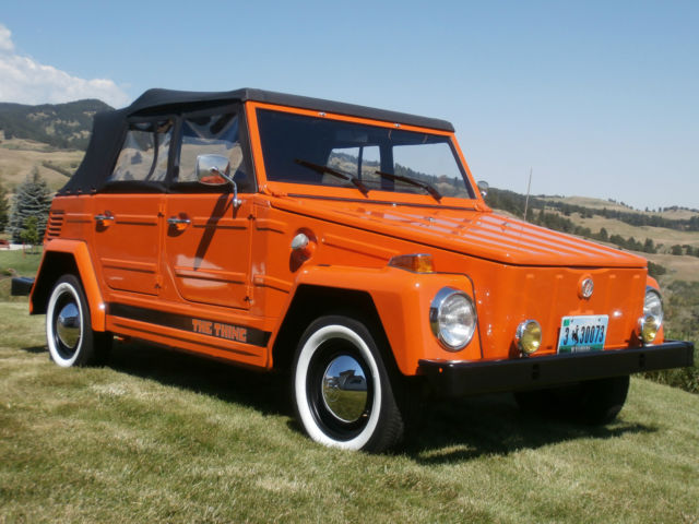 1973 VW THING 1973 Volkswagen Thing TYPE 181 CONVERTIBLE