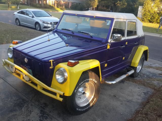 1973 VW THING MINT*** PROFESSIONALLY RESTORED MUST SEE... 1973 Volkswagen Thing 4 DOOR