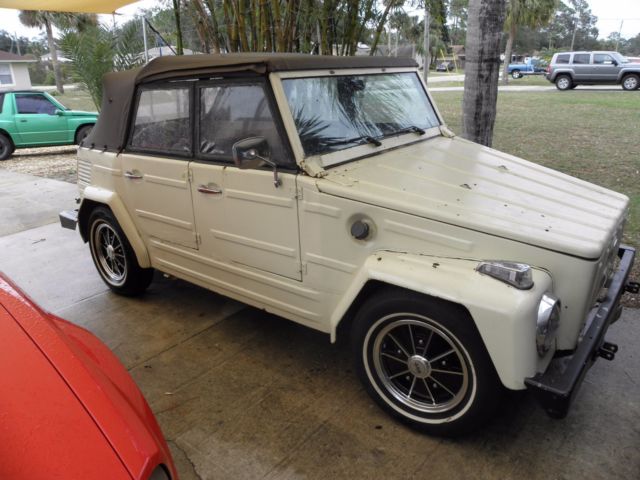 1973 VW THING Type 181 Runs And Drives Solid Floors. New Wheels And Tires 1973 Volkswagen Thing