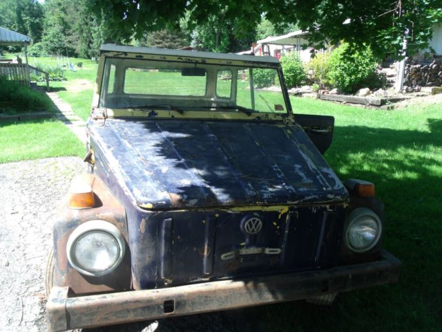 1973 VW THING TYPE SDN PATINA Barn kept since 1984 Project/ Restore 1973 Volkswagen Thing THING sdn