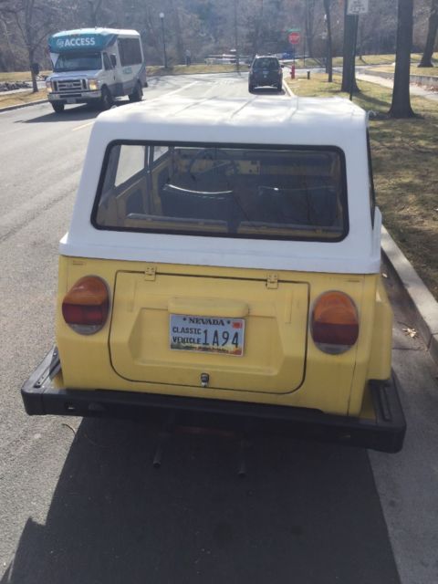 1973 Volkswagen Thing yellow - photo 2