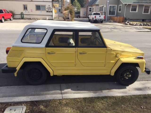 1973 Volkswagen Thing yellow - photo 3