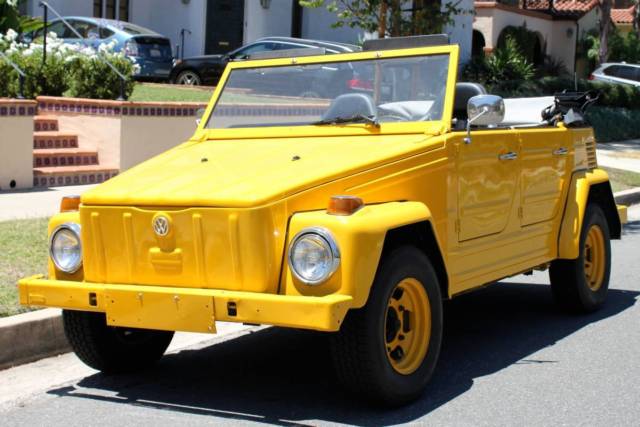 1973 VW Thing Volkswagen 181 Safari Rebuilt Engine Low Miles Fun Car 1973 Volkswagen Thing