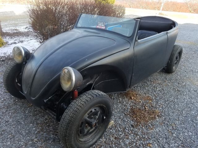 1973 VW VOLKSROD RATROD CONVERTIBLE 90% complete project 1973 Volkswagen Beetle - Classic