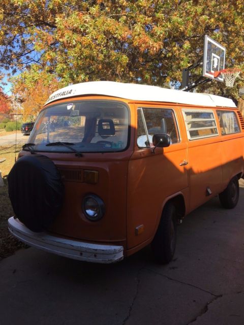 1973 VW Volkswagon Campmobil bus Westfalia 20yr barn find great running cond NR 1973 Volkswagen Bus/Vanagon Campmobil
