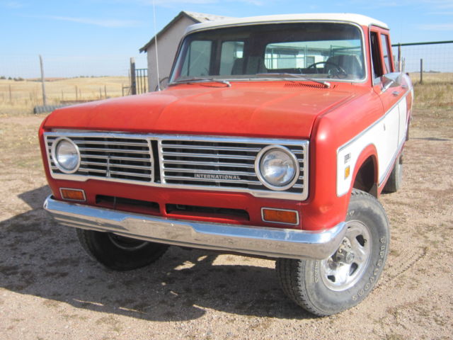 1973 WAGONMASTER 4 door 4x4 Short Box 1973 International Harvester Other 1210 4x4 Wagonmaster