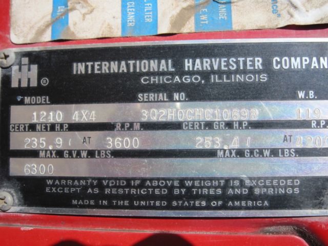 1973 International Harvester Other 1210 4x4 Wagonmaster - photo 4