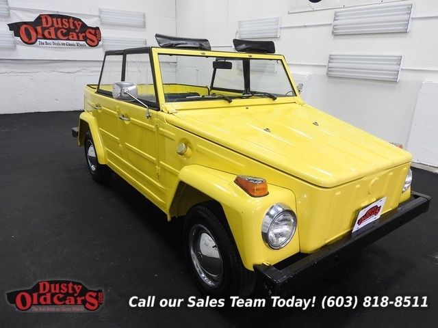 1973 Yellow Runs Drives Body Int VGood 1.6L 4 spd man! 1973 Volkswagen Thing Runs Drives Body Int VGood 1.6L 4 spd man