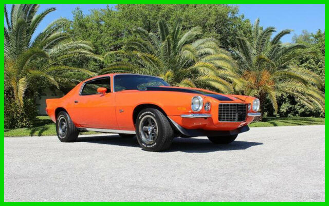 1973 Z28 Camaro 350 V8 Automatic Code 97 Medium Orange metallic 1973 Chevrolet Camaro Z28