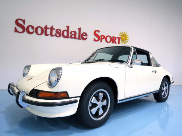 1973.5 911T TARGA * 54K MILES, COA, FULLY RESTORED, MATCHING #, RARE/BEAUTIFUL 1973 Porsche 911 ONLY 54K MILES. 1,944 BUILD BOSCH CIS INJECTION 14