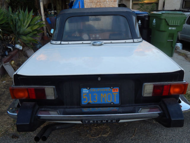 1974 Triumph TR-6 Black - photo 4