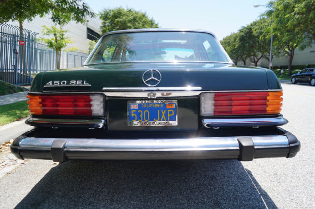 1974 Mercedes-Benz 400-Series 450SEL 4.5 V8 SEDAN IN 'DARK OLIVE' - photo 11