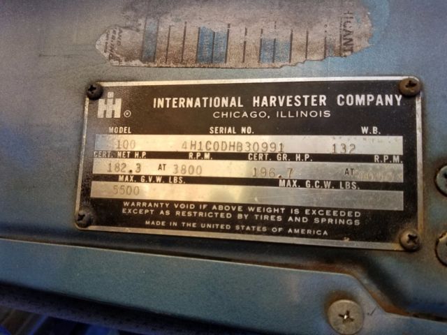 1974 International Harvester 100 Bonus load - photo 8