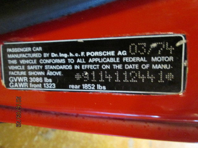 1974 Porsche 911 - photo 12