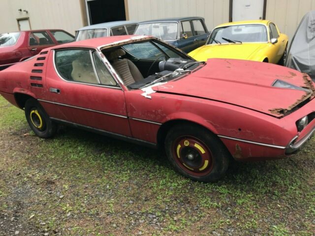 1974 Alfa Romeo Montreal 2.6L Engine ZF 5 Speed Transmission Project No Reserve 1974 Alfa Romeo Montreal