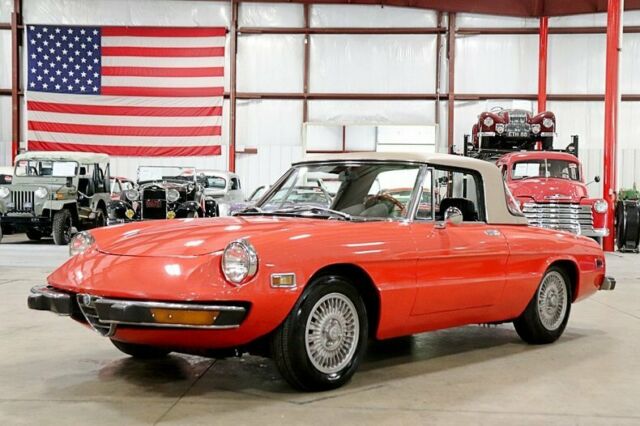 1974 Alfa Romeo Spider 64122 Miles Alfa Red Hardtop 4-Cylinder 5-Speed Manual 1974 Alfa Romeo Other --